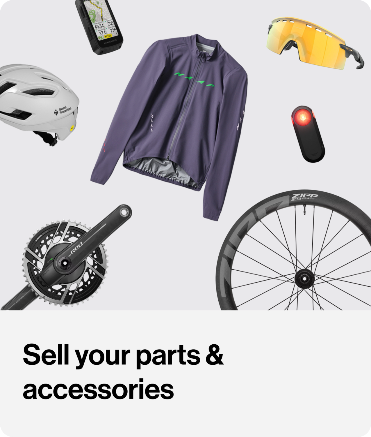 Sell your parts & accessories