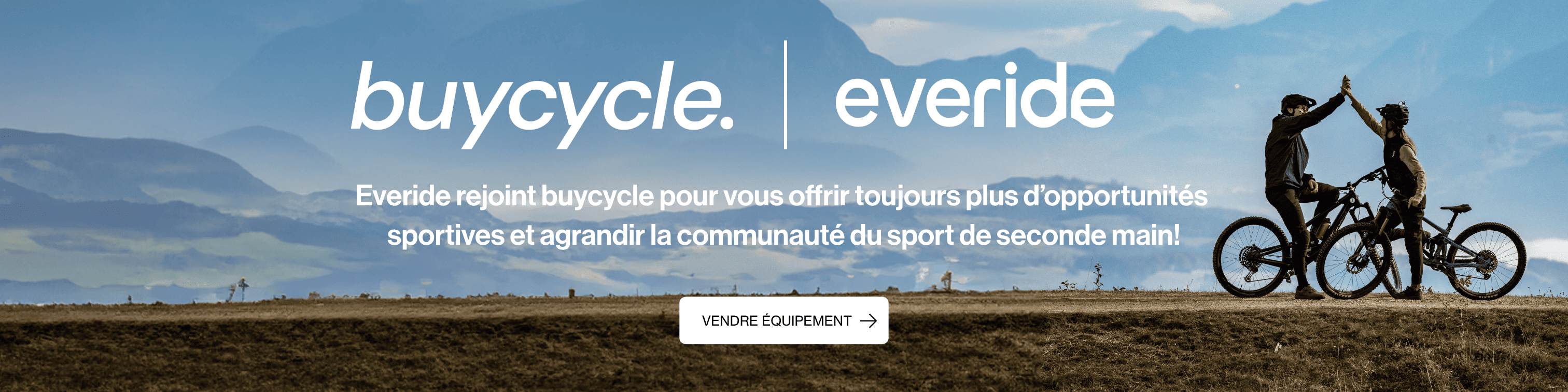 buycycle. | everide - Everide rejoint buycycle pour vous apporter plus d'équipements sportifs et une plus grande communauté !
